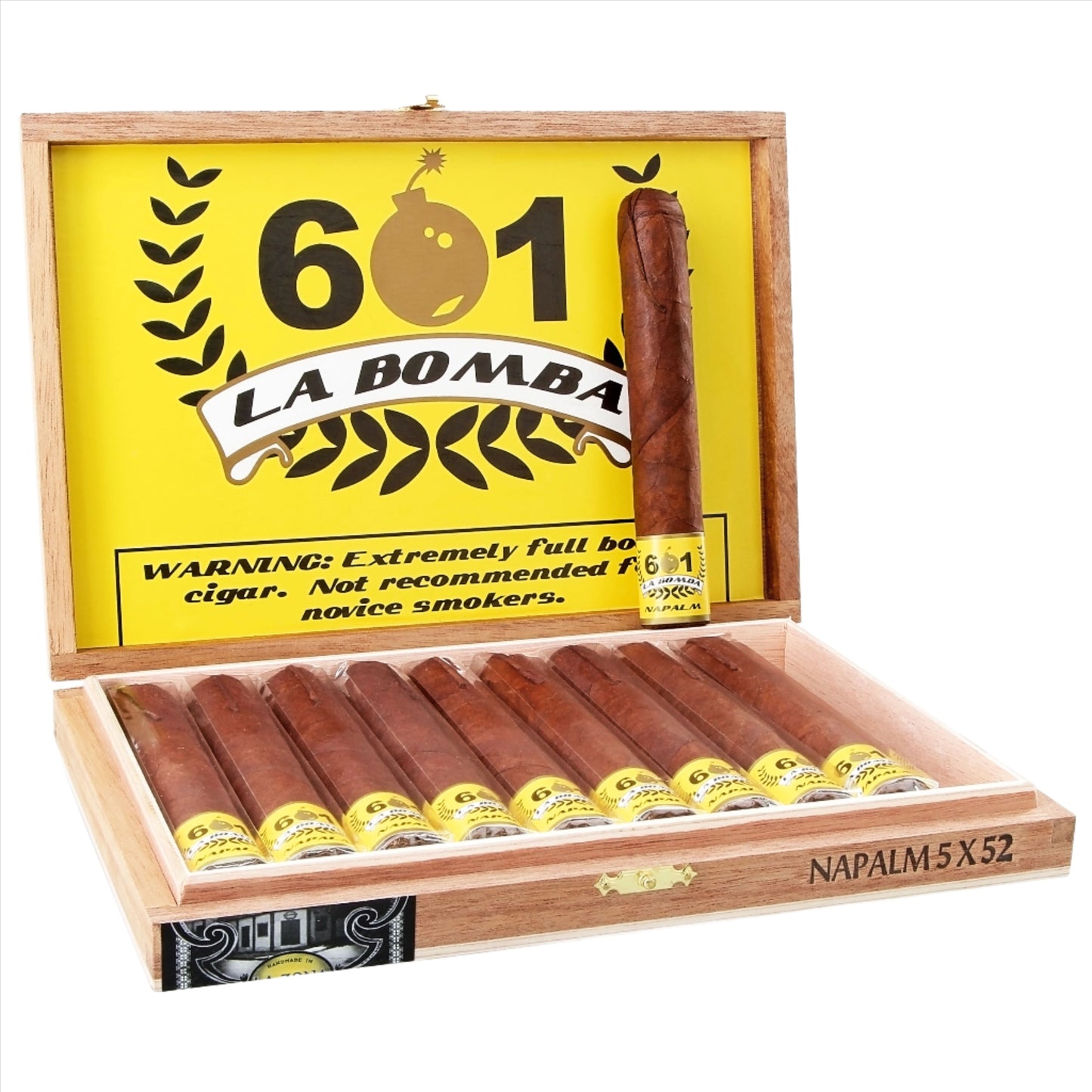 Espinosa: 601 La Bomba Napalm 5x52 - AME Cigars