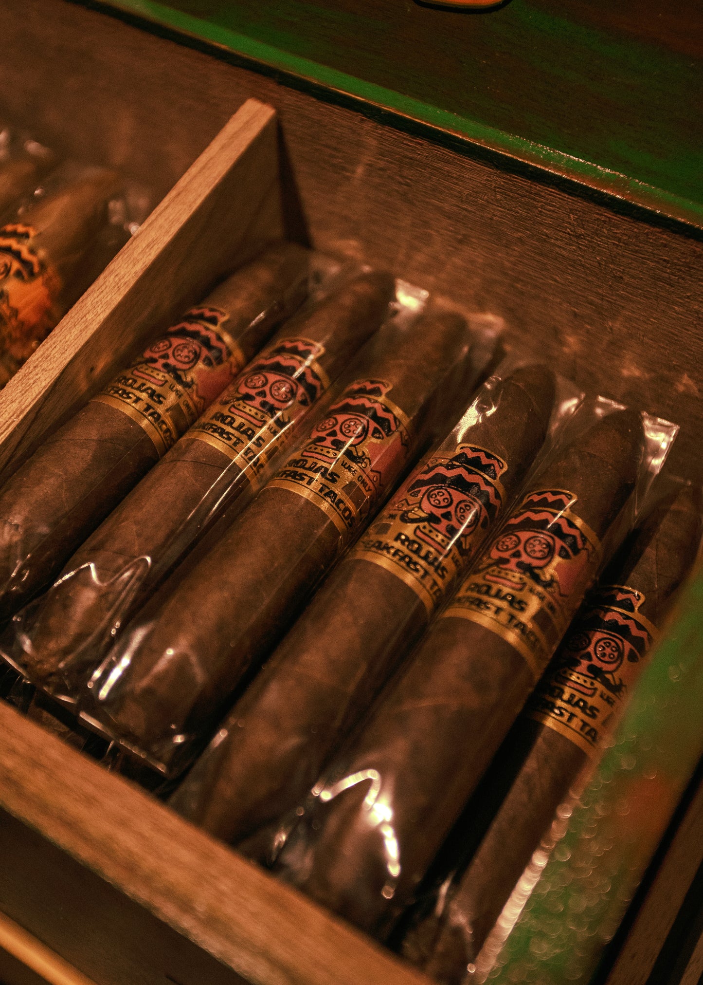 Rojas Breakfast Tacos Sumatra 4.5x50 - AME Cigars