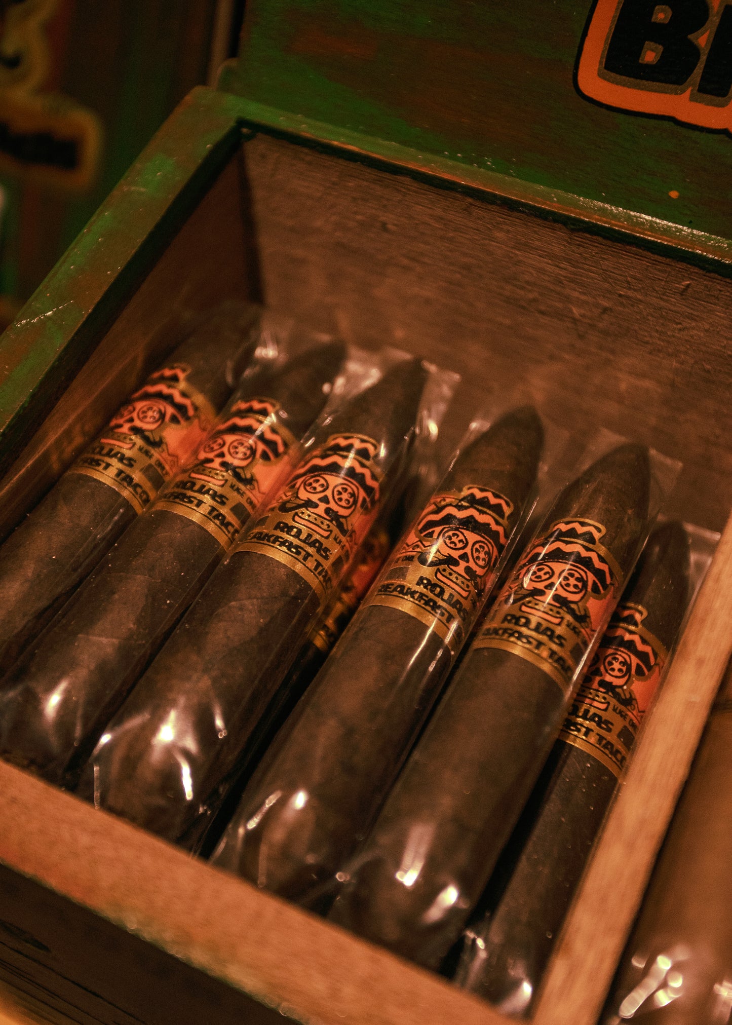 Rojas Breakfast Tacos Maduro 4.5x50 - AME Cigars