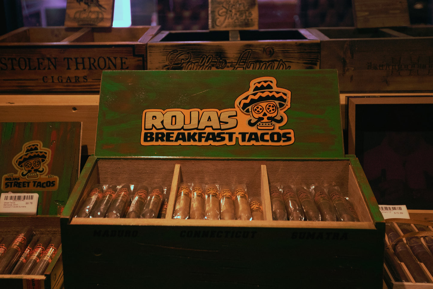 Rojas Breakfast Tacos Connecticut 4.5x50 - AME Cigars