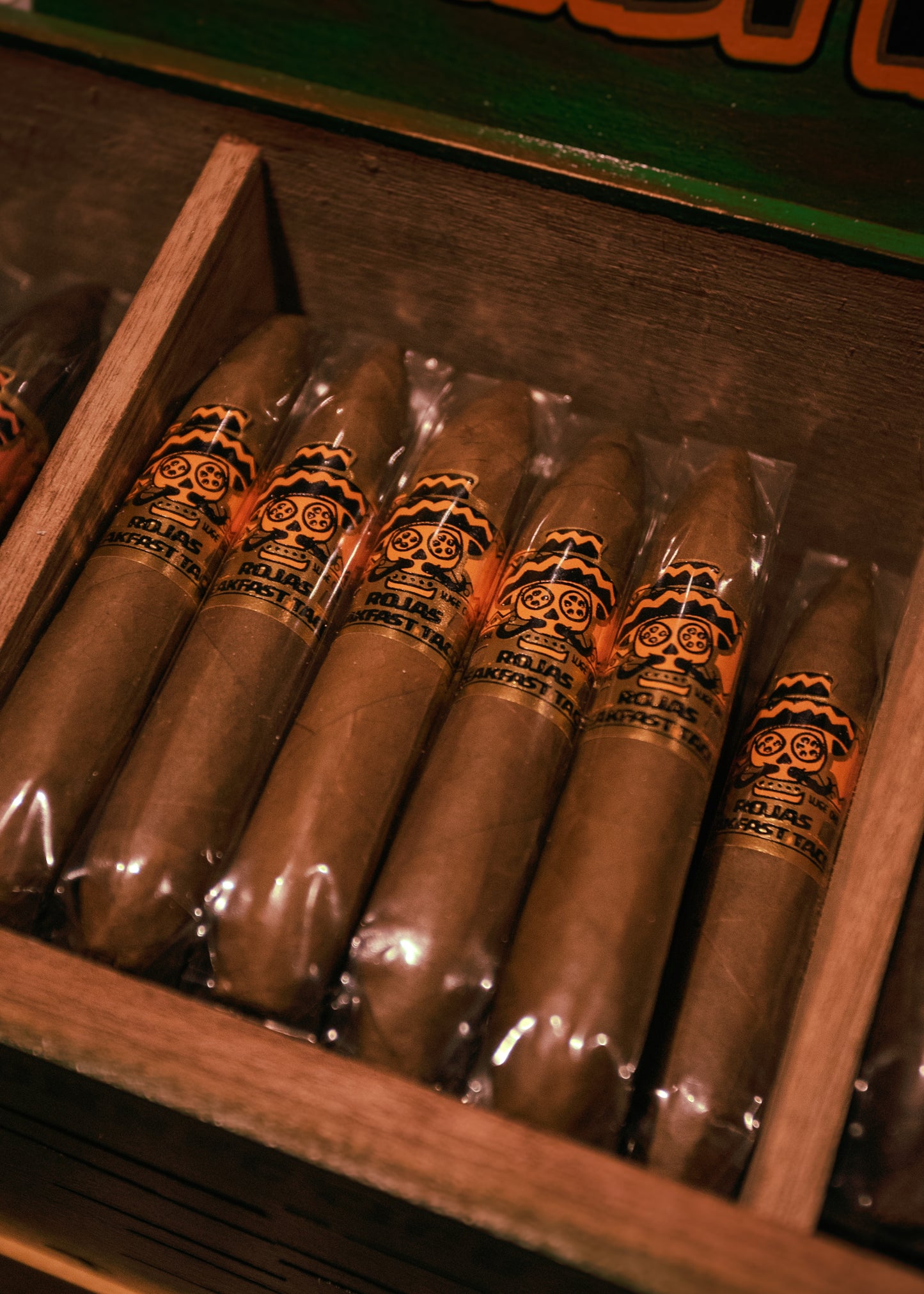 Rojas Breakfast Tacos Connecticut 4.5x50 - AME Cigars