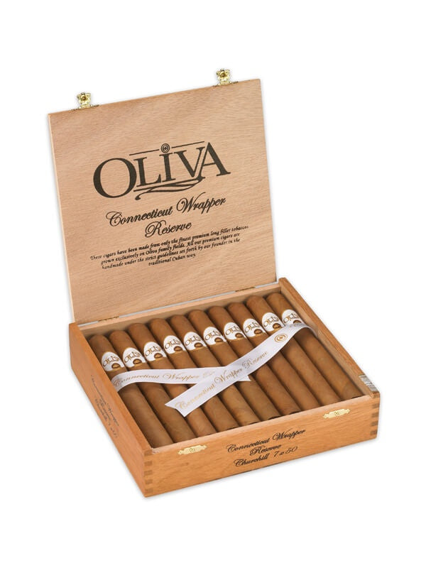 Oliva Connecticut Reserve 6 1/2x44 Lonsdale - AME Cigars