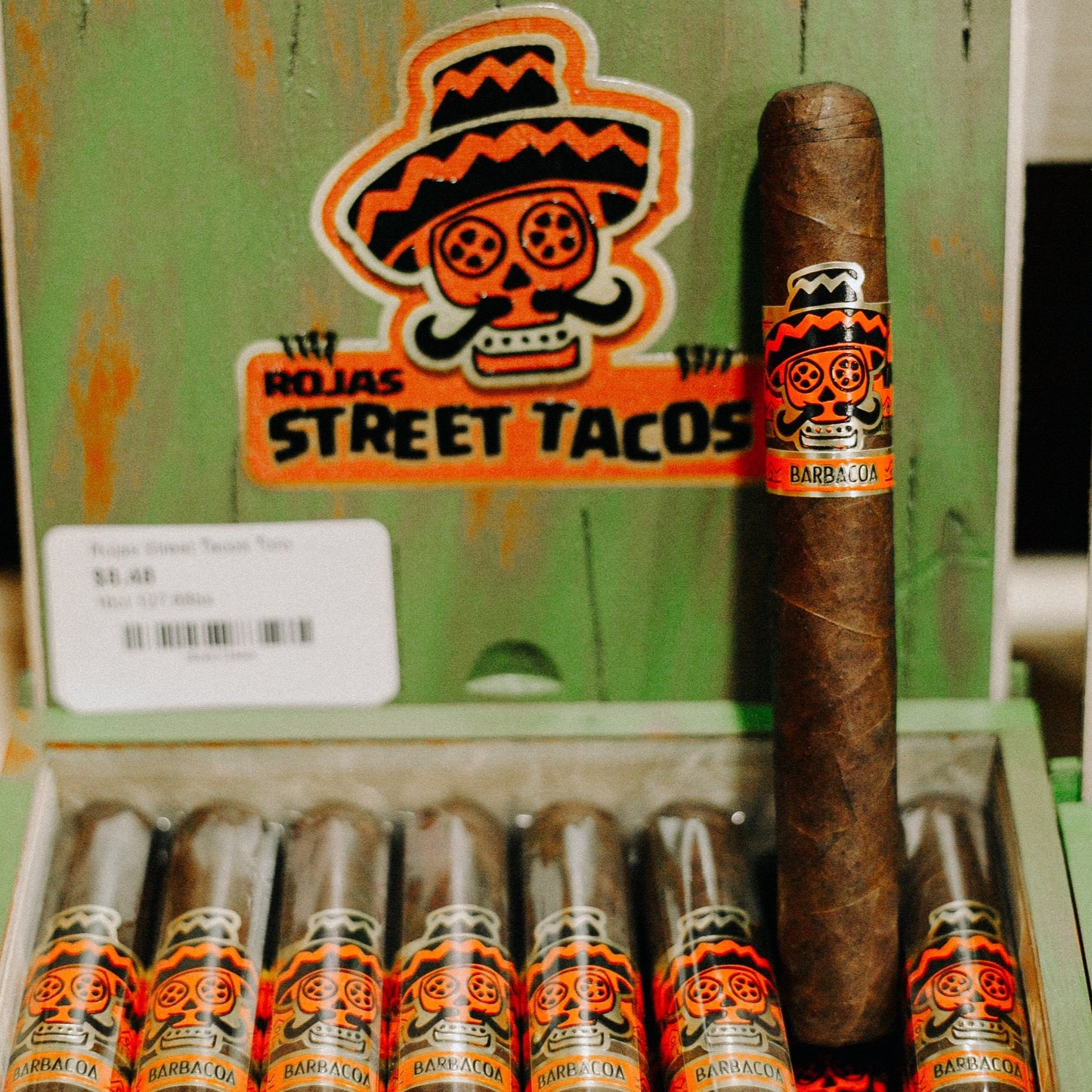 Rojas Street Tacos: Barbacoa Toro - AME Cigars