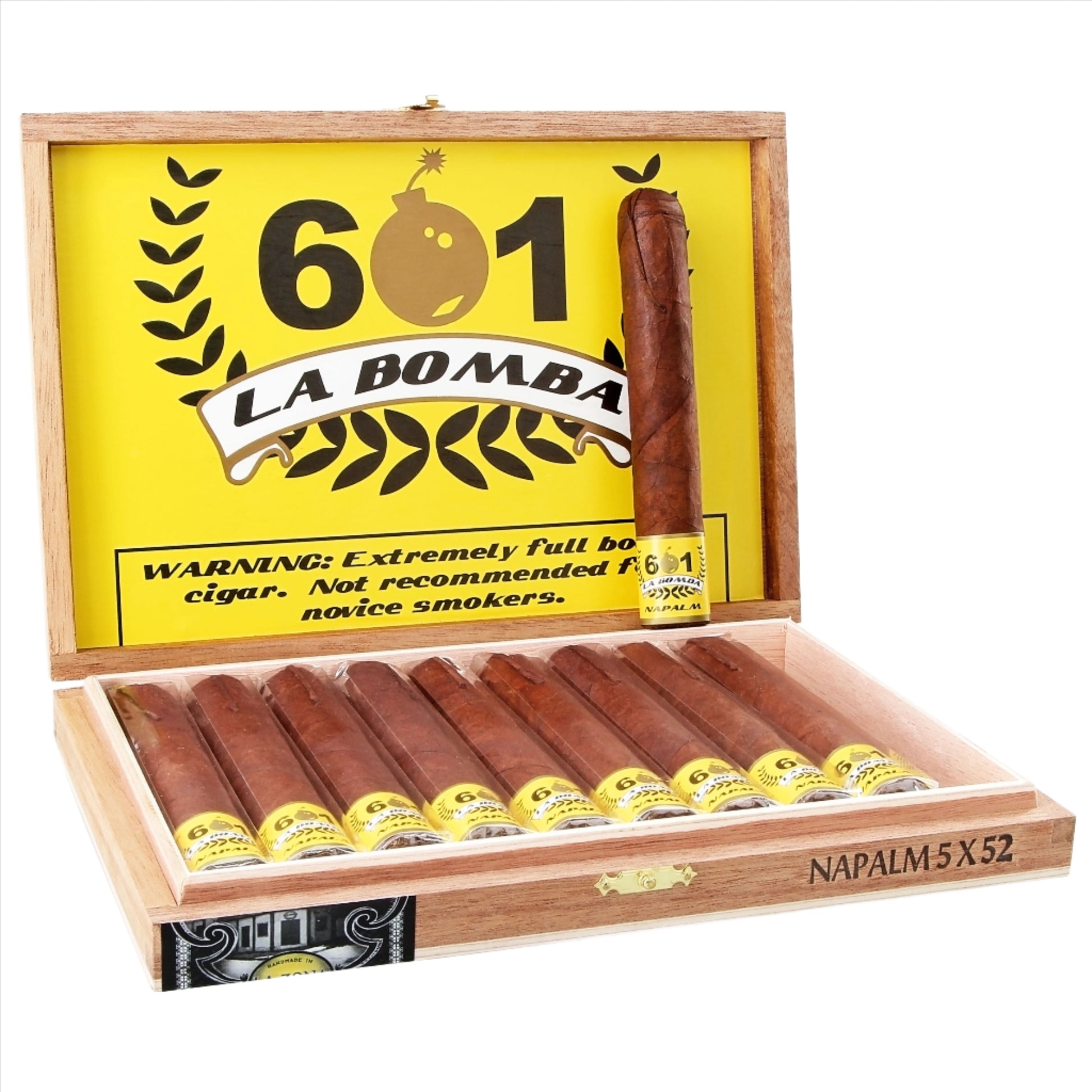 Espinosa: 601 La Bomba Napalm 5x52 - AME Cigars