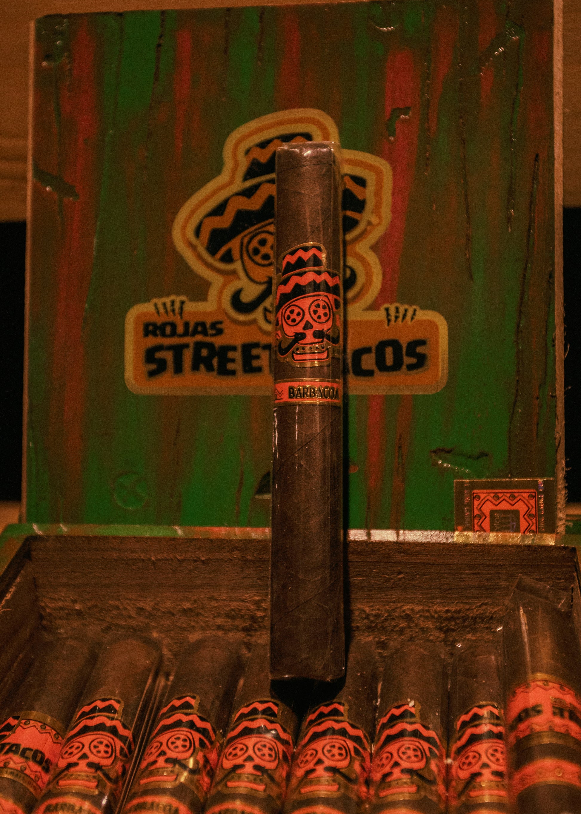 Street Tacos Barbacoa Short Corona 5 1/2x46 Sumatra - AME Cigars