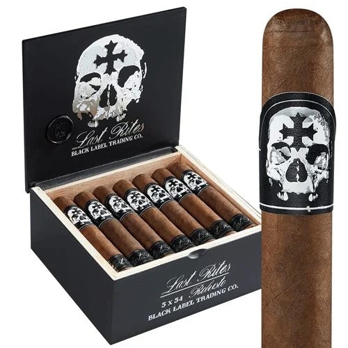 Black Label Last Rites Robusto 5x54 - AME Cigars