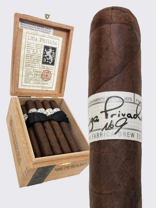 Drew Estate Liga Privada No.9 Belicoso 6x52